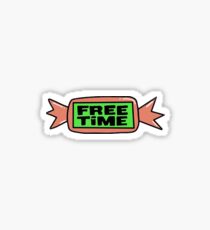 ruel free time Sticker