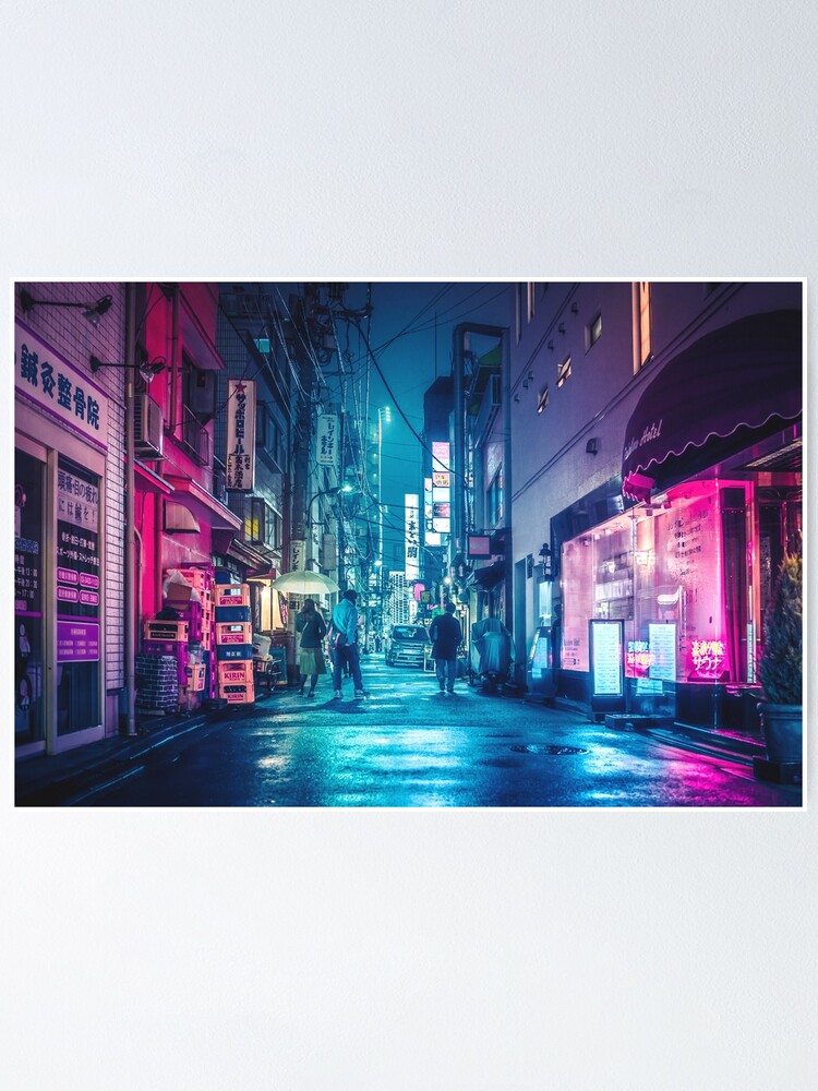 Alternate view of Tokyo Midnight Rain Poster