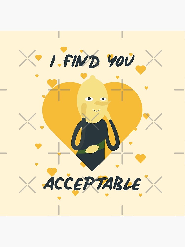 I Find You Acceptable (Adventure Time) by castl3t0ndesign