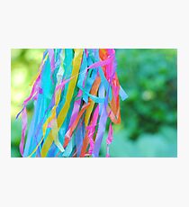 Bike Streamers Photographic Print