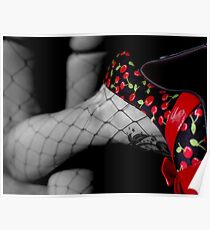 Sexy Cherries Poster