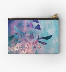 Watercolored Hylian Crest Studio Pouch