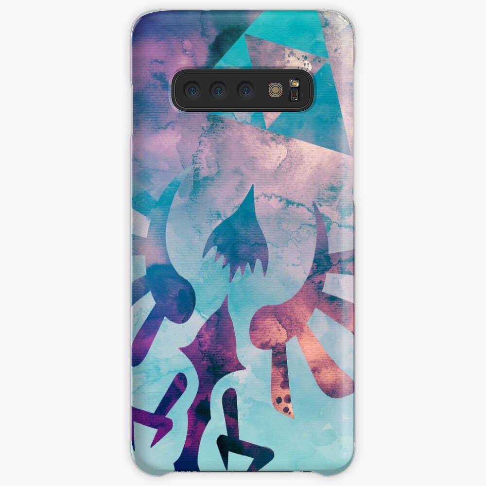 Watercolored Hylian Crest Samsung Galaxy Snap Case