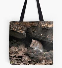 Wood Mouse Tote Bag