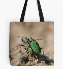 Mating Beetles Tote Bag