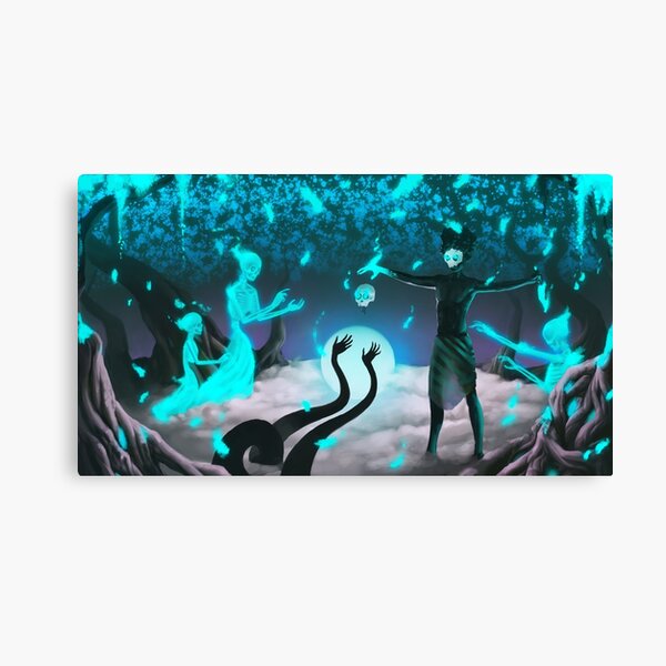 Midnight Offering | Digital Illustration Canvas Print