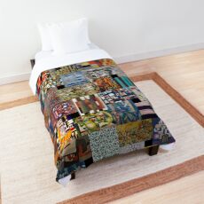 Zeitgenössische Kunst Tagesdecke