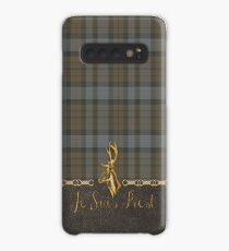 TARTAN LEATHER JE SUIS PREST Case/Skin for Samsung Galaxy