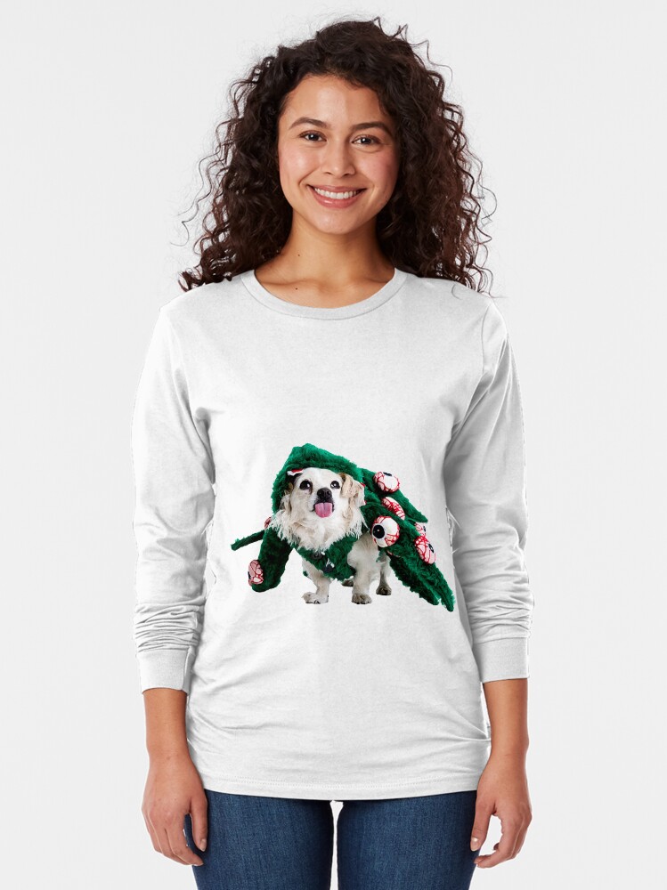 Alternative Ansicht von Happy Halloween - Hund "Dio" im Halloween-Kostüm - Glaube und Wahrheit Langarmshirt