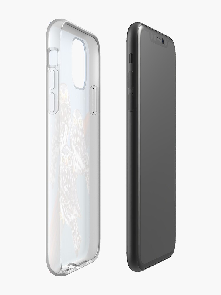 Vista alternativa de Funda y vinilo para iPhone Northern Pygmy owl