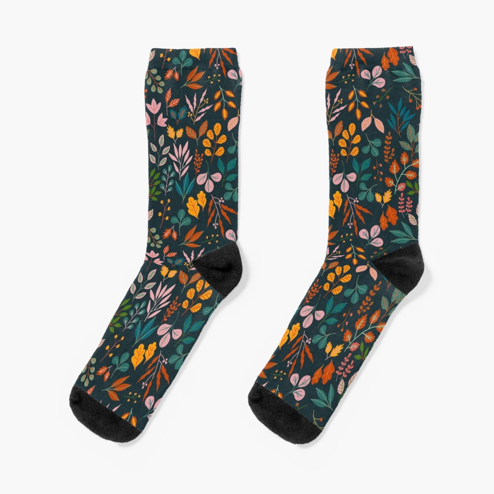 Autumn gems Socks