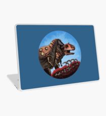 Dinosaur Cannibalism Laptop Skin