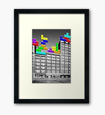 RETRO-Spective: Tetris Framed Print