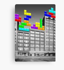 RETRO-Spective: Tetris Canvas Print