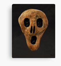 Scream in the stars Canvas Print