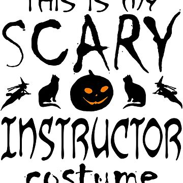 This is My Scary Teacher Costume Hallowe Gráfico por CraftPioneer