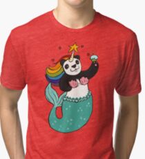 Panda of awesomeness Tri-blend T-Shirt