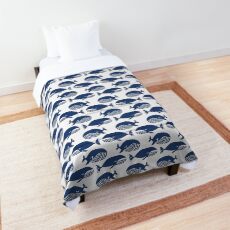 Pod of Whales Comforter