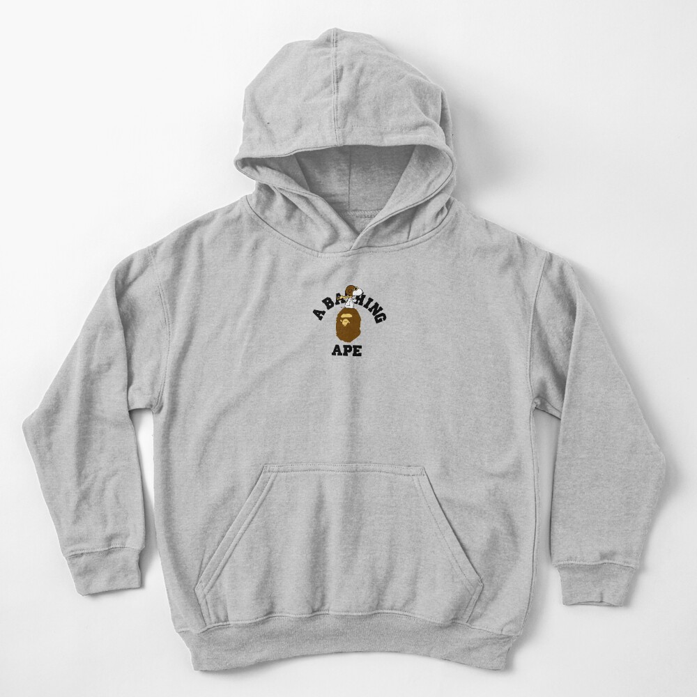 bathing ape pullover hoodie