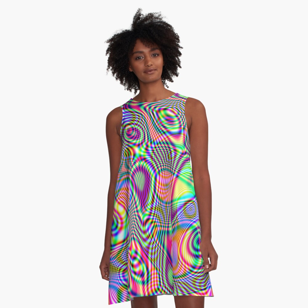 Abstraction #E A-Line Dress