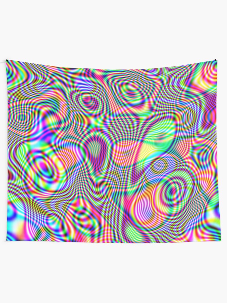 Alternate view of Abstraction #E Wall Tapestry