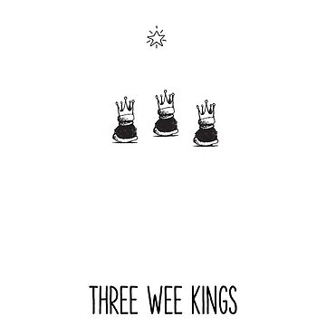 Artwork thumbnail, Three Wee Kings Christmas Card by thewintertale
