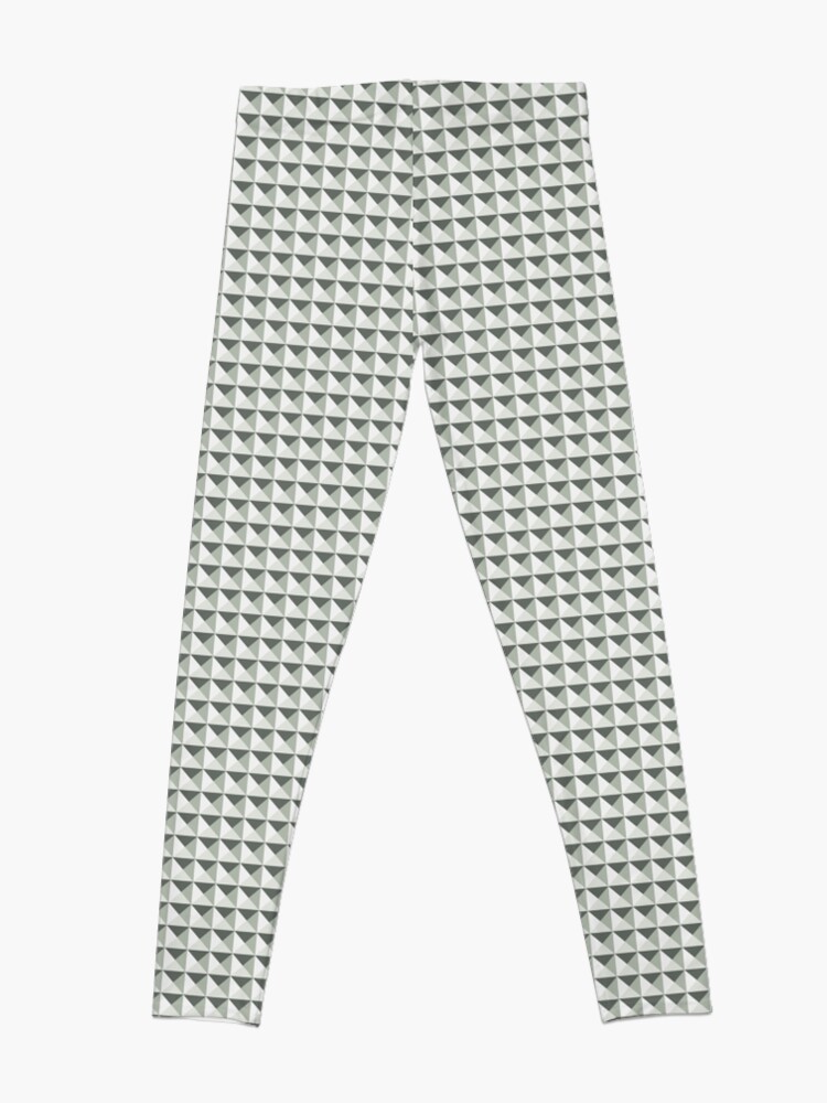 Alternate view of Geometric Pattern: Pyramid: Moss Leggings