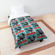 1957 Laika der Space Dog Tagesdecke