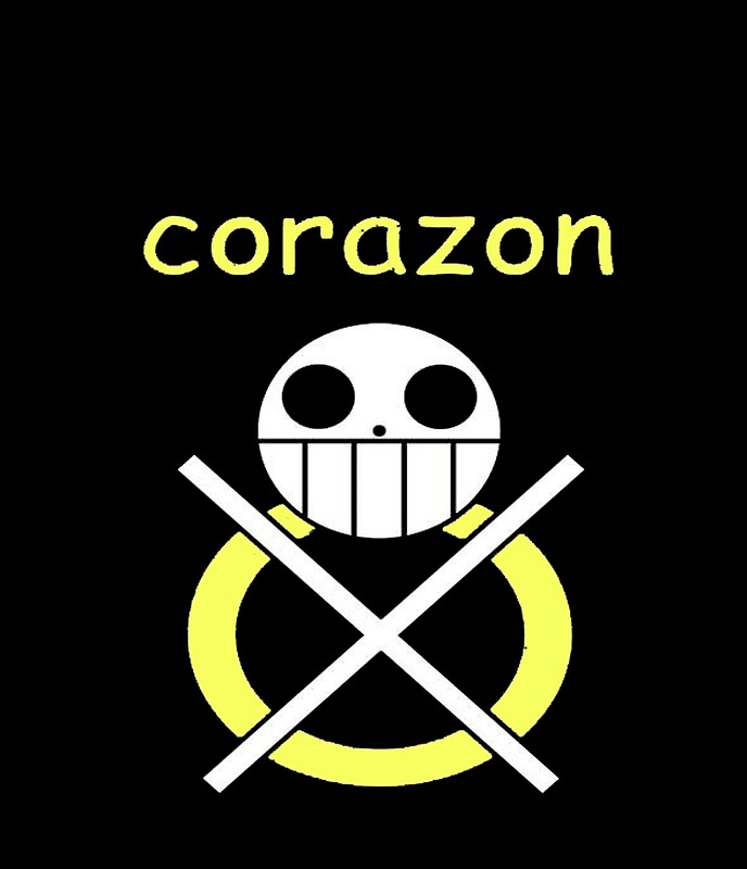 "One Piece Corazon Trafalgar law Logo Anime Cosplay Japan 