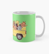 Cat wagon Mug