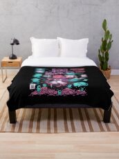 Nekomancer Throw Blanket