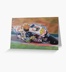 Valentino Rossi Greeting Card