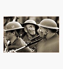 faces of war Photographic Print