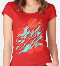 Monado Abstract Fitted Scoop T-Shirt