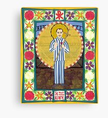 Icon of St. Maximilian Kolbe Canvas Print