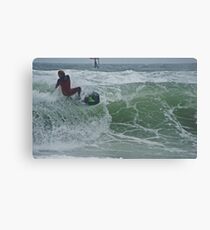 Drop Knee Canvas Print
