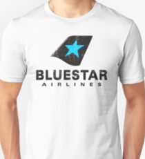 BlueStar Airlines (worn look) Unisex T-Shirt