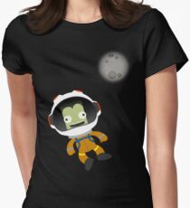 Mún or Bust! Kerbal Space Program Women's Fitted T-Shirt