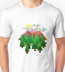 Abstract Landscape Unisex T-Shirt