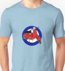 Mod Scooter Cirle Unisex T-Shirt