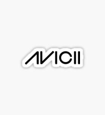 avicii logo Sticker
