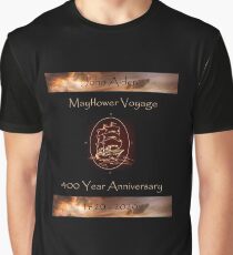 Mayflower 400 Year Anniversary - John Alden Graphic T-Shirt