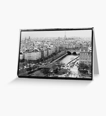 Paris Skyline Greeting Card