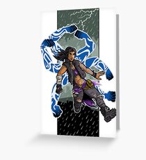 Amara The Siren Borderlands 3 The Tiger of Partali Greeting Card