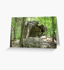 O Lord my rock Greeting Card