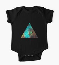 Green Galaxy Triangle One Piece - Short Sleeve