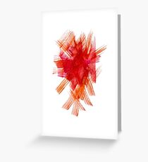 Colorful Watercolor Stroke Greeting Card