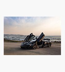 Siniser McLaren P1: Wings Up Photographic Print