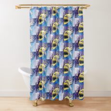 Angler Fish Shower Curtain