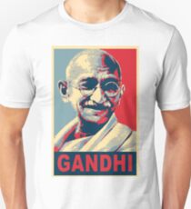 Mahatma Gandhi portrait Campaign Design Unisex T-Shirt